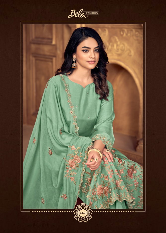 Mashal E Mahtaab By Bela Viscose Heavy Muslin Designer Salwar Suits Wholesale Price In Surat